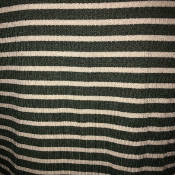 ❌SOLD❌ NWT LLR Classic T Charcoal & White Striped - Picture 3 of 8